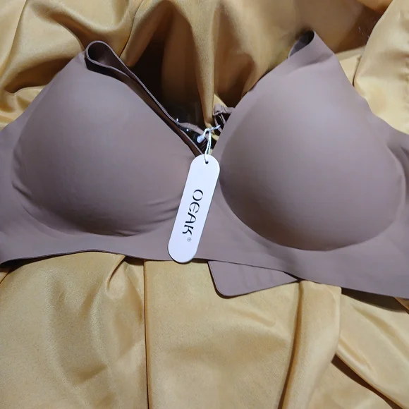 OEAK Women's Seamless Brown Bra XXXL - Picture 7 of 7